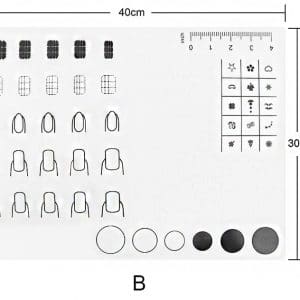 Pad de silicon pentru practica model B