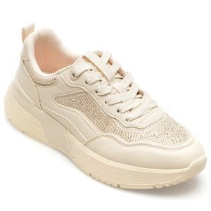Pantofi ALDO albi, DYLANA981, din piele ecologica