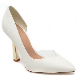 Pantofi ALDO albi, PAISLEY100, din piele ecologica