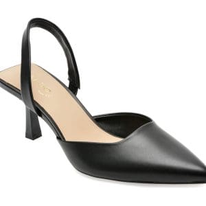 Pantofi ALDO negri, BASANTI001, din piele ecologica