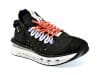 Pantofi BARRACUDA negri, BU3405, din material textil