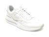 Pantofi BOSS albi, 2901, din piele naturala