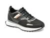 Pantofi BOSS negri, 8280, din piele ecologica