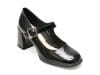 Pantofi EPICA negri, 15820A, din piele naturala lacuita