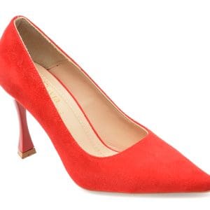 Pantofi FLAVIA PASSINI rosii, 970, din material textil