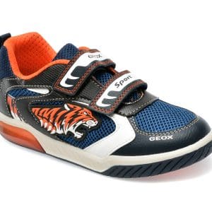 Pantofi GEOX bleumarin, J359CA, din piele ecologica