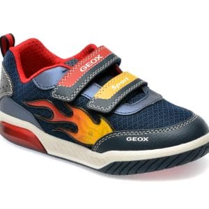 Pantofi GEOX bleumarin, J359CB, din piele ecologica