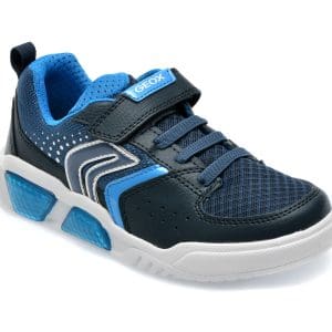 Pantofi GEOX bleumarin, J35GVA, din piele ecologica