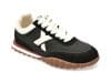 Pantofi GRYXX negri, 2323, din material textil