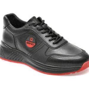 Pantofi GRYXX negri, 8151, din piele naturala