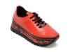 Pantofi GRYXX rosii, 210YZ02, din piele naturala