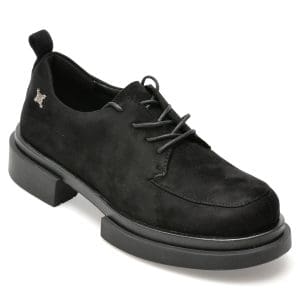 Pantofi LAURA BIAGIOTTI negri, 8229, din material textil