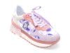 Pantofi LIU JO mov, MAXWO61, din piele intoarsa si material textil
