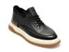 Pantofi OTTER negri, 7033, din piele naturala