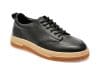 Pantofi OTTER negri, 7159, din piele naturala