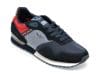 Pantofi PEPE JEANS bleumarin, MS30990, din piele intoarsa si material textil