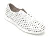 Pantofi REMONTE albi, R7101, din piele naturala