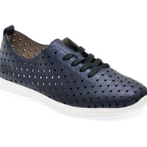 Pantofi REMONTE bleumarin, R7101, din piele naturala