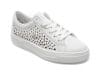 Pantofi RIEKER albi, L8831, din piele ecologica