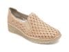 Pantofi RIEKER bej, 53795, din piele naturala