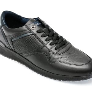Pantofi SALAMANDER negri, 48704, din piele naturala