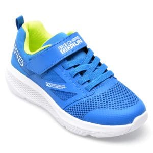 Pantofi SKECHERS albastri, GO RUN ELEVATE, din material textil