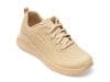 Pantofi SKECHERS bej, UNO LITE, din piele ecologica