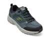 Pantofi SKECHERS bleumarin, OAK CANYON, din piele intoarsa