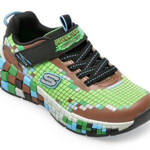 Pantofi SKECHERS multicolor, MEGA-CRAFT 3, din piele ecologica
