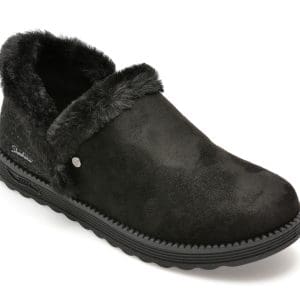 Pantofi SKECHERS negri, ARCH FIT DREAM, din material textil