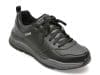 Pantofi SKECHERS negri, BENAGO, din piele naturala