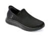 Pantofi SKECHERS negri, GO WALK FLEX, din material textil