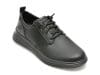 Pantofi SKECHERS negri, PROVEN-MURSETT, din piele naturala