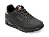 Pantofi SKECHERS negri, UNO, din piele ecologica