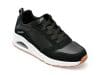 Pantofi SKECHERS negri, UNO, din piele ecologica