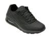 Pantofi SKECHERS negri, UNO-STAND ON AIR, din piele ecologica