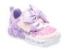 Pantofi SKECHERS roz, INFINITE HEART LIGHTS, din material textil