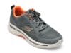 Pantofi sport SKECHERS gri, GO WALK ARCH FIT, din material textil