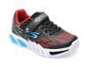 Pantofi sport SKECHERS negri, FLEX-GLOW ELITE, din piele ecologica