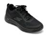 Pantofi sport SKECHERS negri, GO WALK ARCH FIT, din material textil