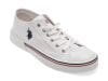 Pantofi US POLO ASSN albi, PENE3FX, din material textil