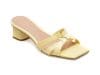 Papuci ALDO galbene, ACCASI740, din piele ecologica