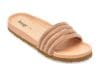 Papuci IMAGE bej, LEILA, din material textil