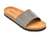 Papuci IMAGE gri, LUDMILA, din piele ecologica