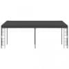 Pavilion de perete, antracit, 3 x 6 m, material textil