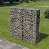 Perete gabion cu capace, oțel galvanizat, 100 x 20 x 100 cm