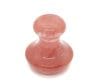 Piatra Masaj Gua Sha, Presopunctura. forma Ciuperca, Cuart Rosu Cherry