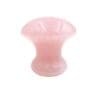 Piatra Masaj Gua Sha, Presopunctura. forma Ciuperca, Cuart Roz