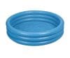 Piscina Gonflabila Rotunda, Intex, 3 Inele, 168 x 38cm, Albastru