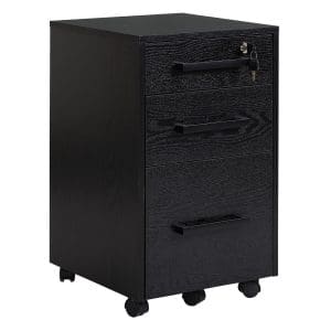 HomCom comoda documente, 3 sertare, 39.2x40x65.4 cm | AOSOM RO